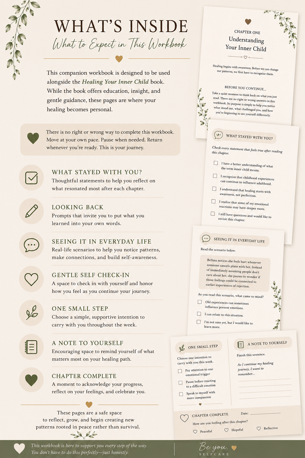 Healing Your Inner Child Companion Workbook